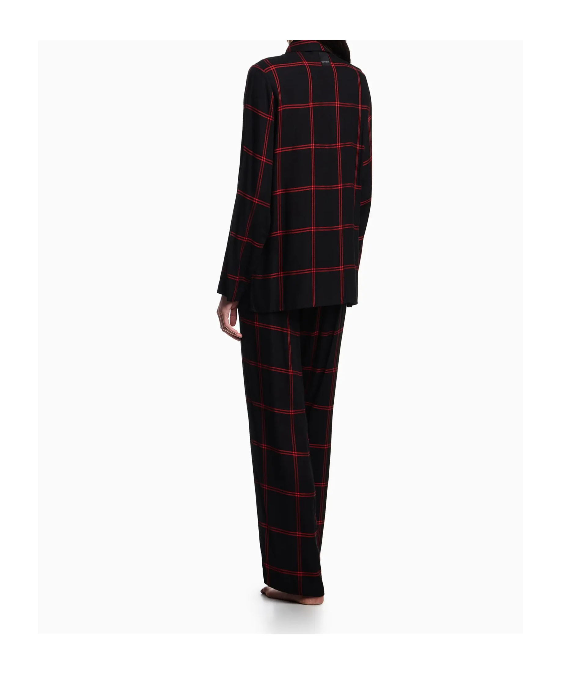 Emporio Armani Long Sleeve Pajama Set In Multi