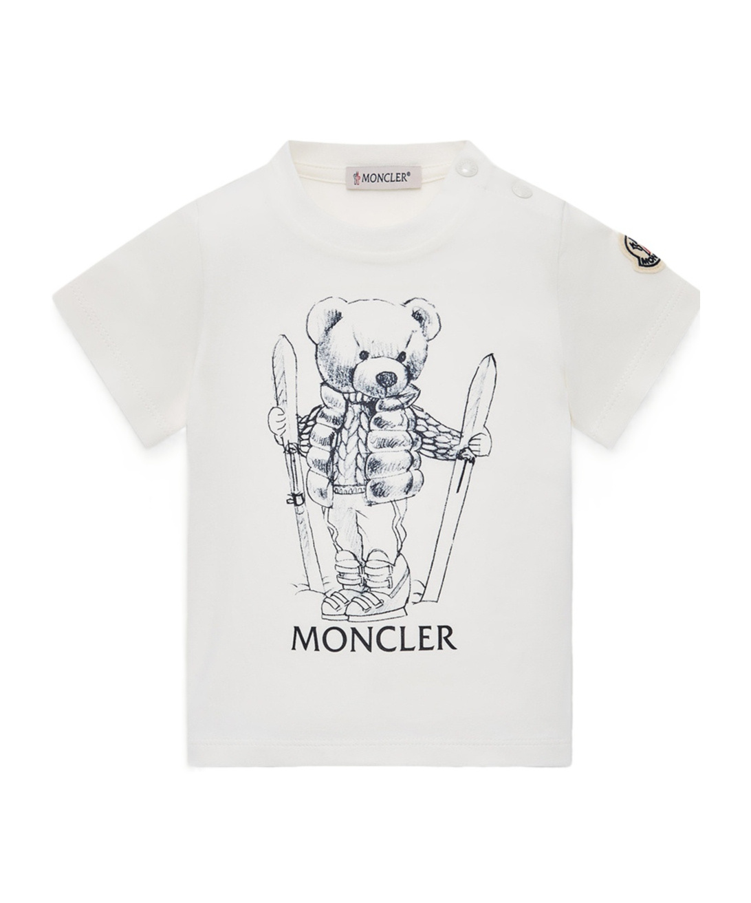 Moncler Short-sleeved T-shirt In White