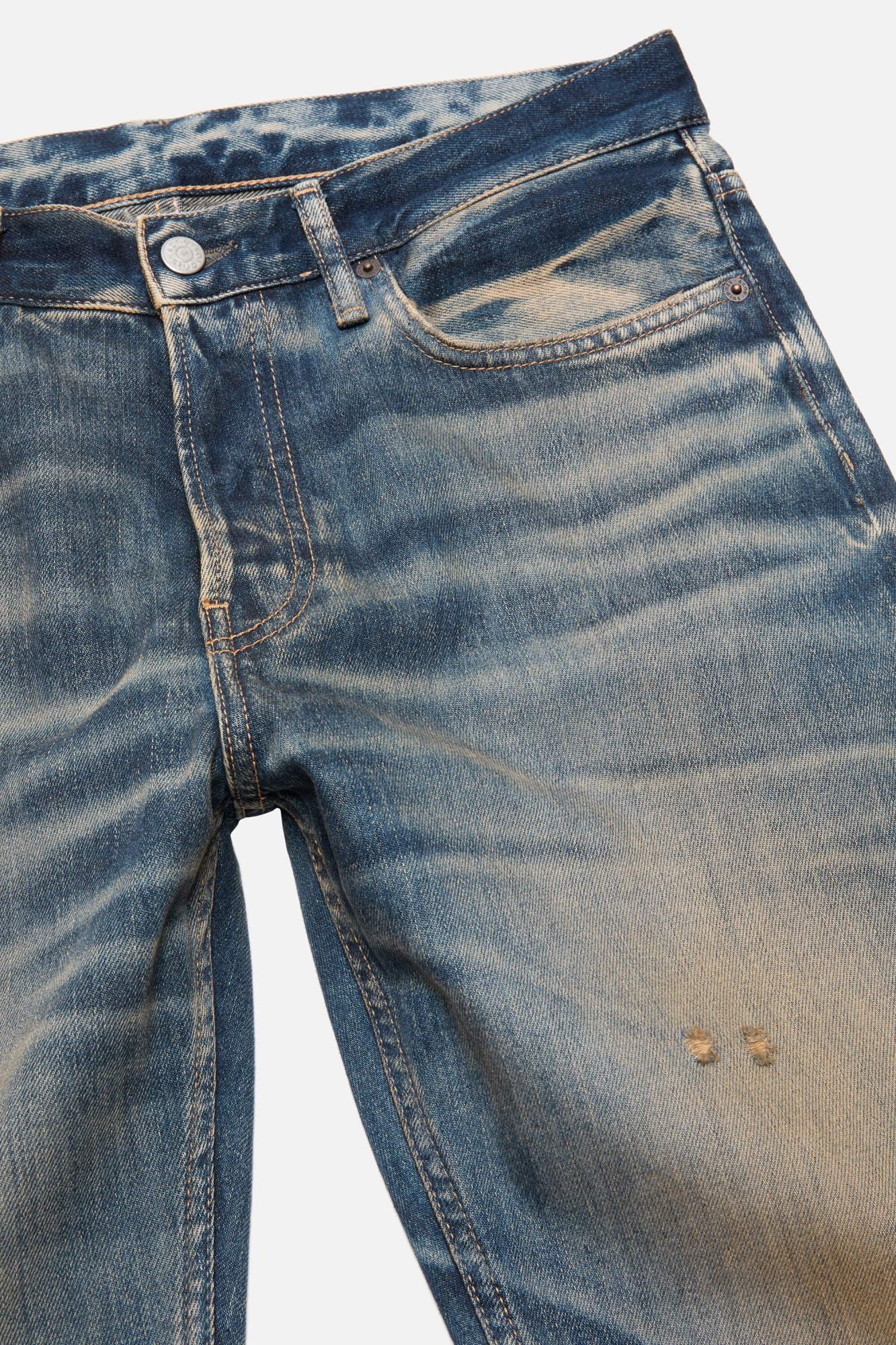 Acne Studios Straight Jeans In Blue