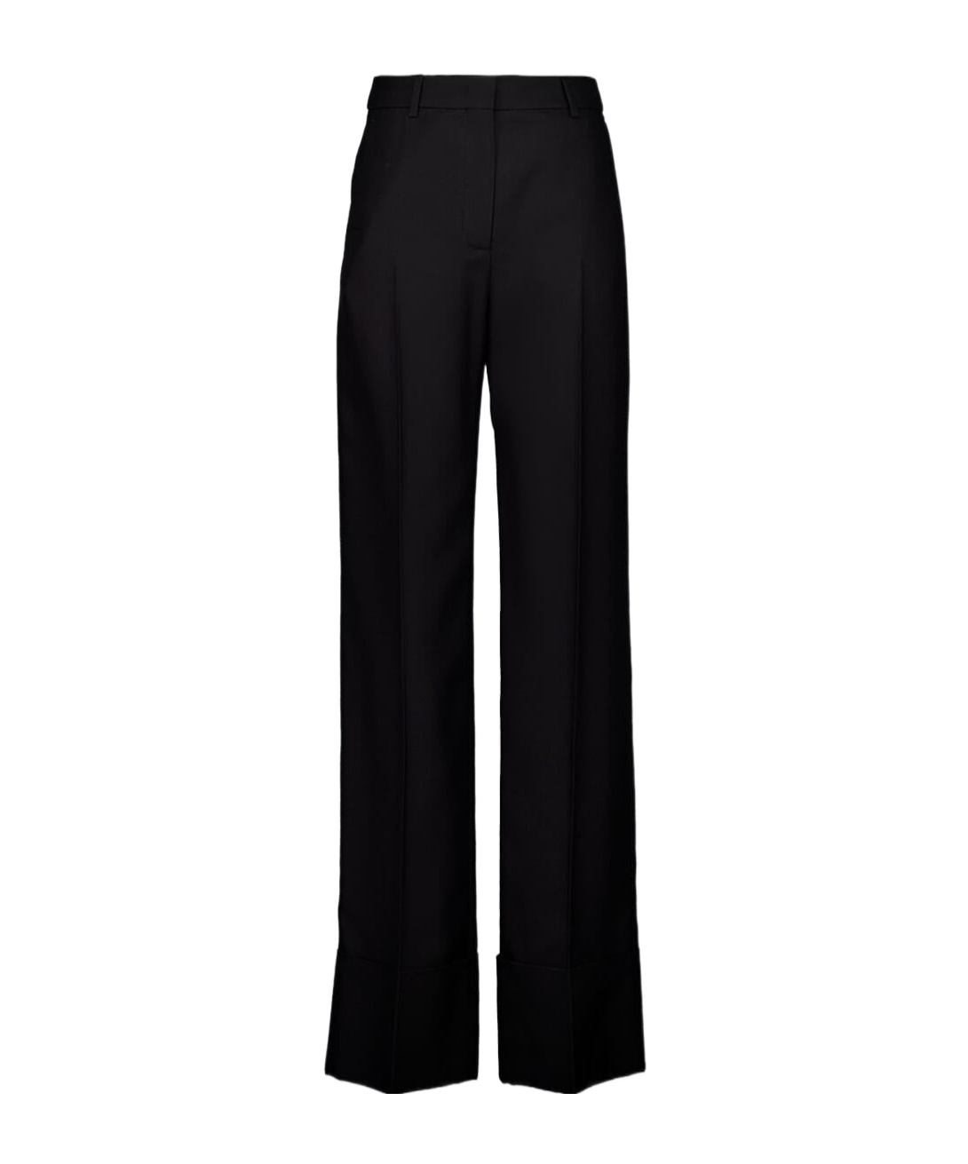 Valentino Virgin Wool Wide-leg Tailored Trousers