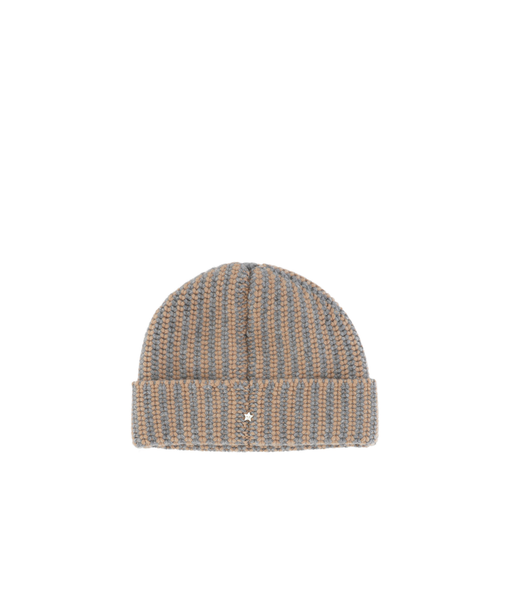 Lorena Antoniazzi Ribbed Hat In Brown