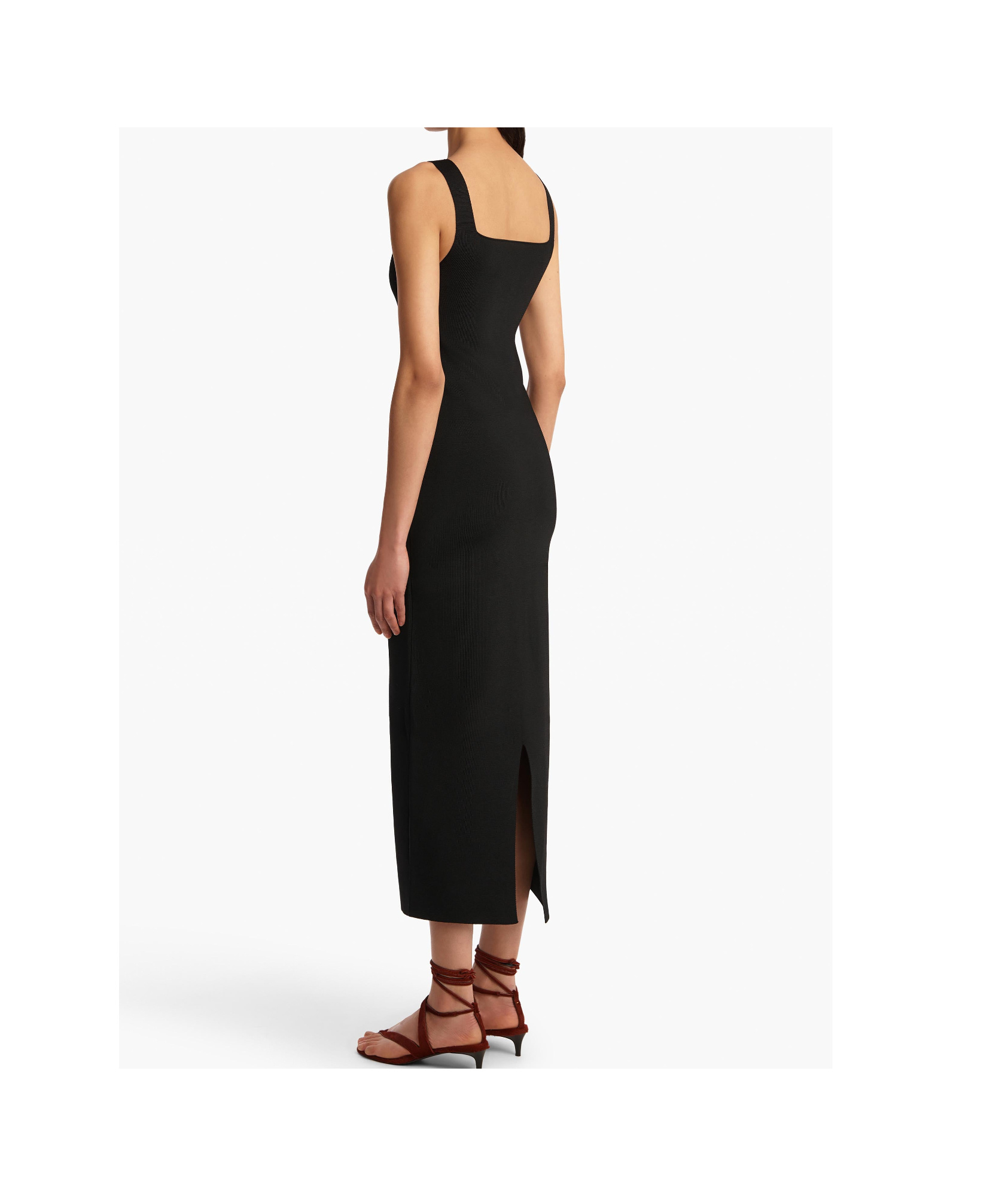 Khaite Dixi Dress In Black