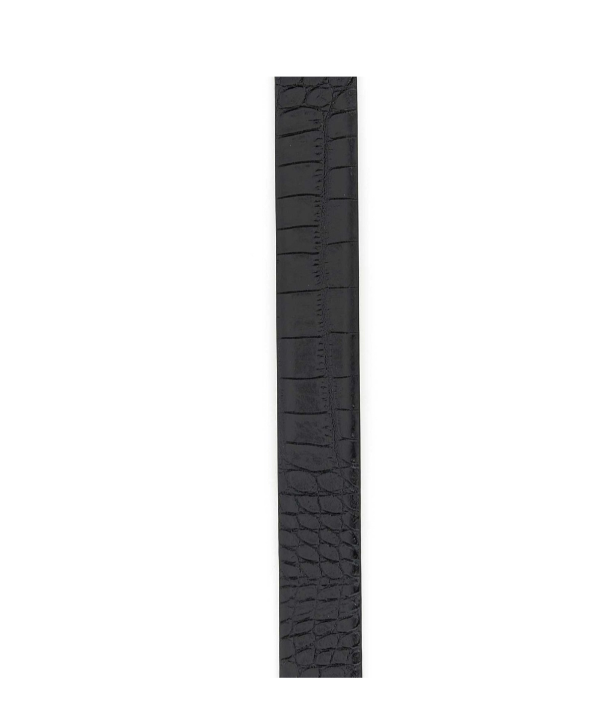 Tom Ford Crocodile-embossed T-buckle Belt In Black