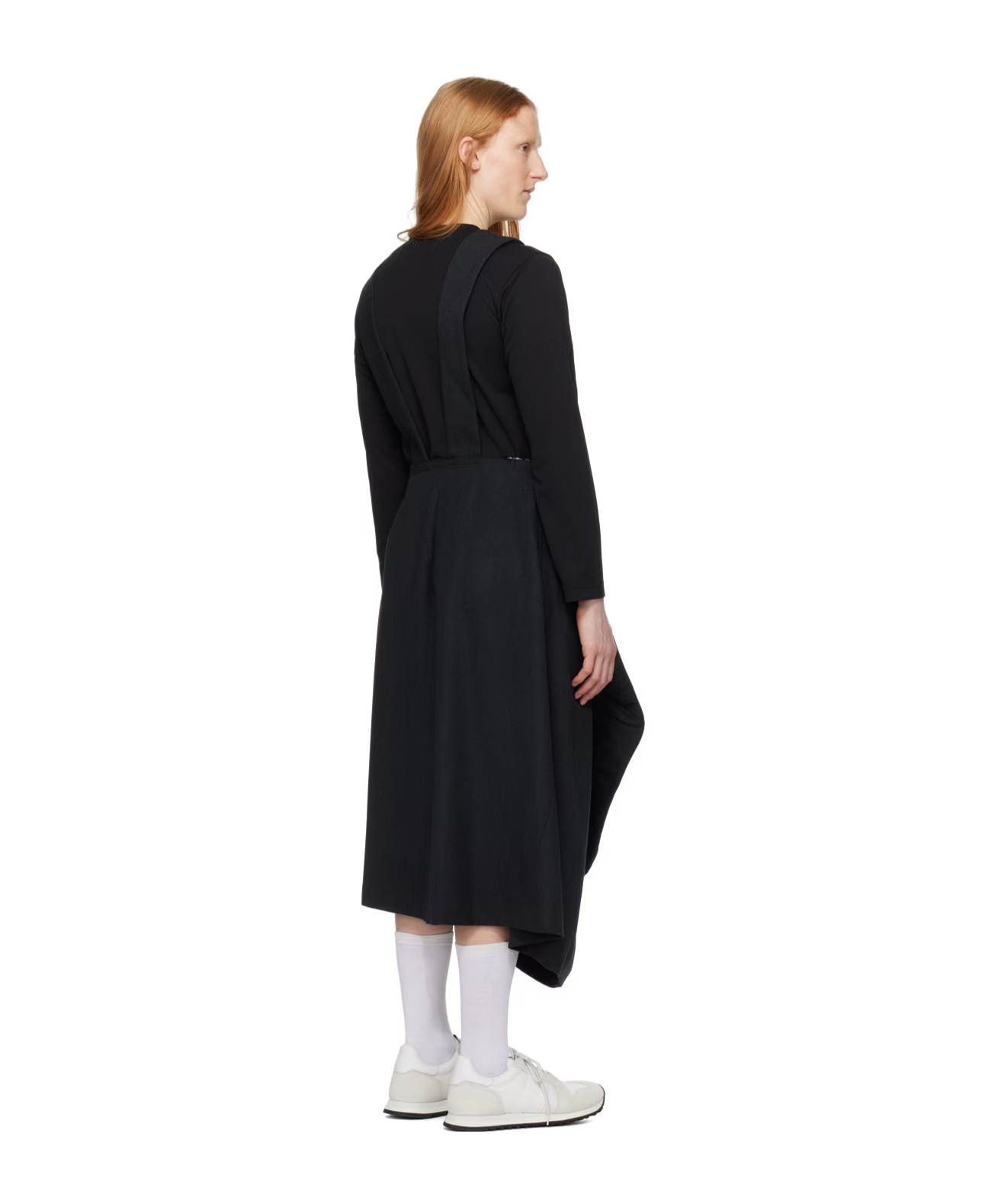 COMME DES GARÇONS ZIPPERED STRAP SKIRT 