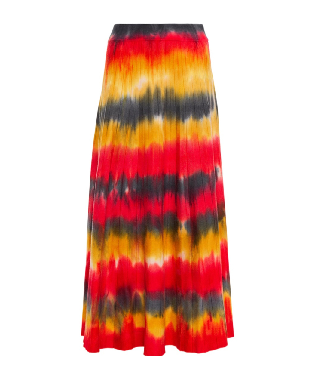 Gabriela Hearst Ella's Tie-dye Cashmere And Silk Maxi Skirt In Multi
