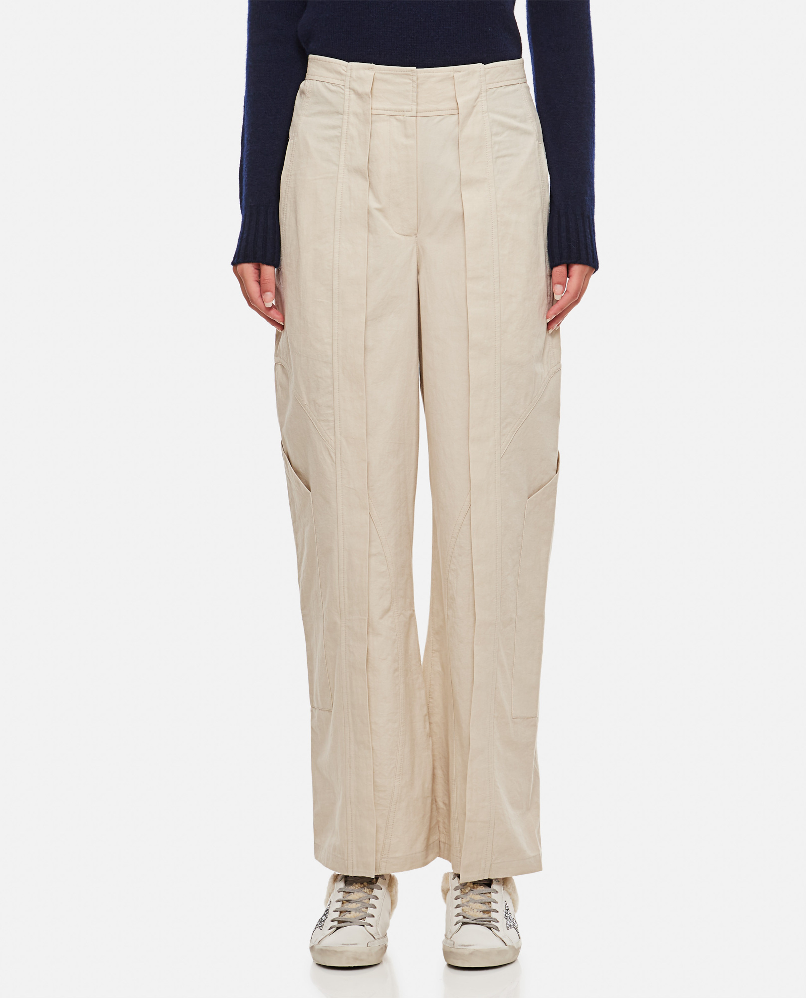 Christopher Esber Cocosolo Wide-leg Cargo Trousers In Multi