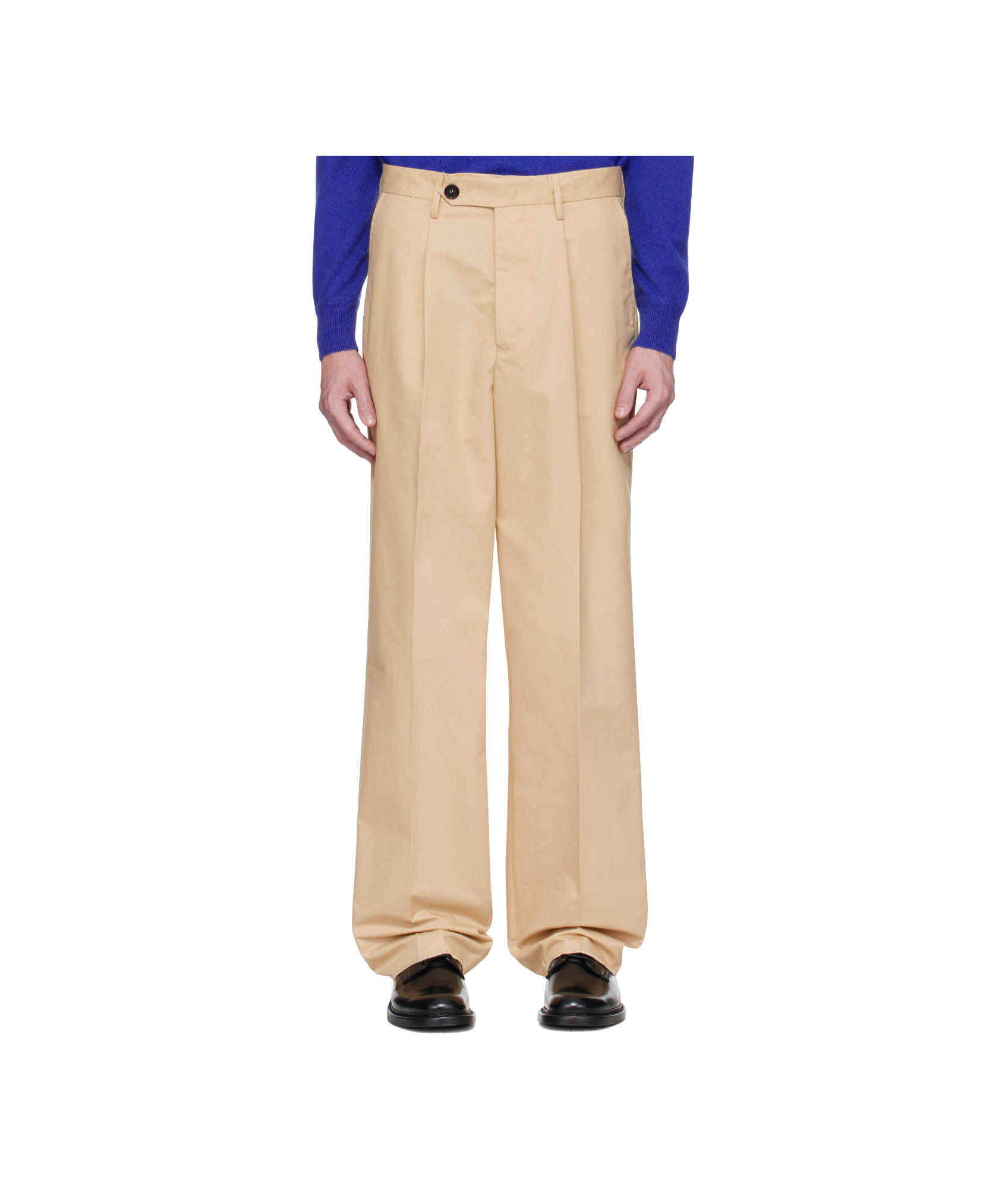 Bally Casual Pants With Belt Loops In Beige