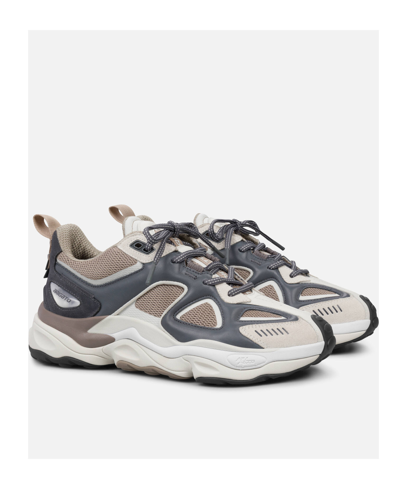 Axel Arigato Foam Collar Runner Branded Webbing In Multicolor
