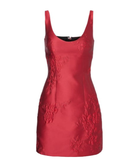 EMILIA WICKSTEAD EINNA JACQUARD MINIDRESS