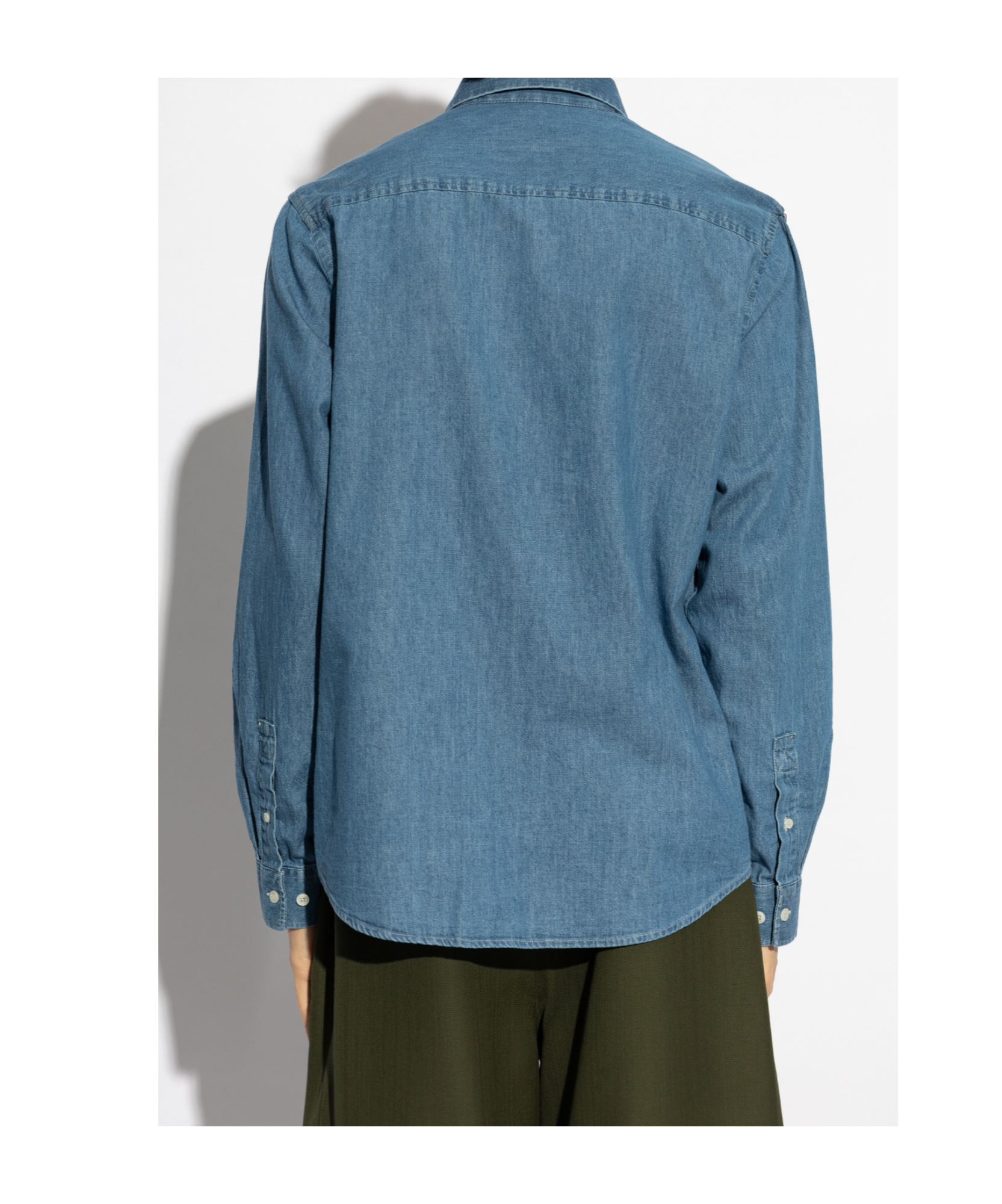 Samsoe & Samsoe Saryan P Shirt In Blue