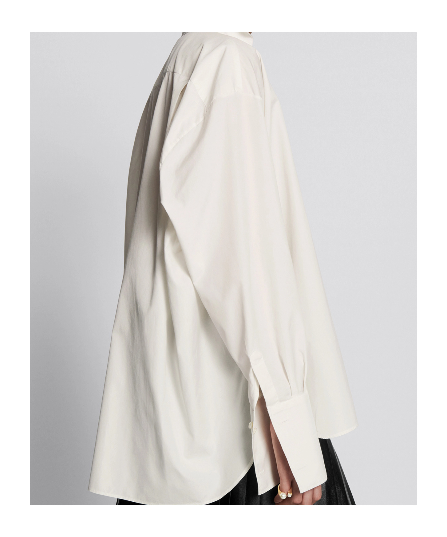 Dior Honey-embroidered Long-sleeved Shirt In White