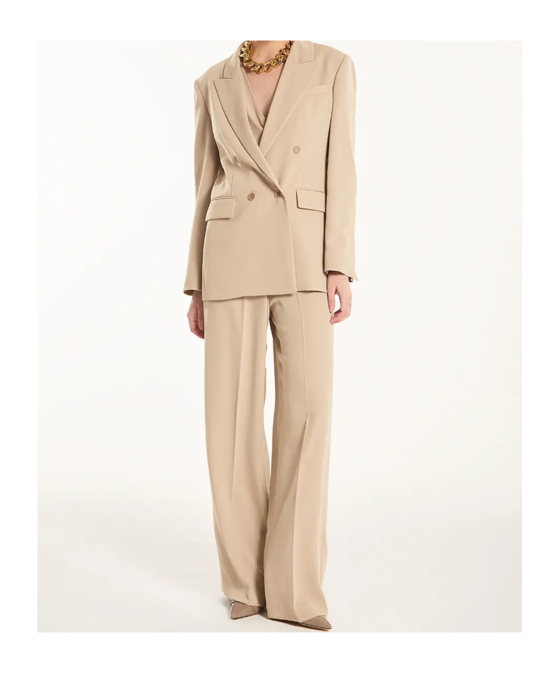Shop P.a.r.o.s.h Wide Leg Trousers