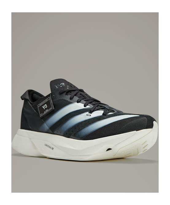 Shop Y-3 Adizero Adios Pro 3.0 Mesh Sneakers In Black