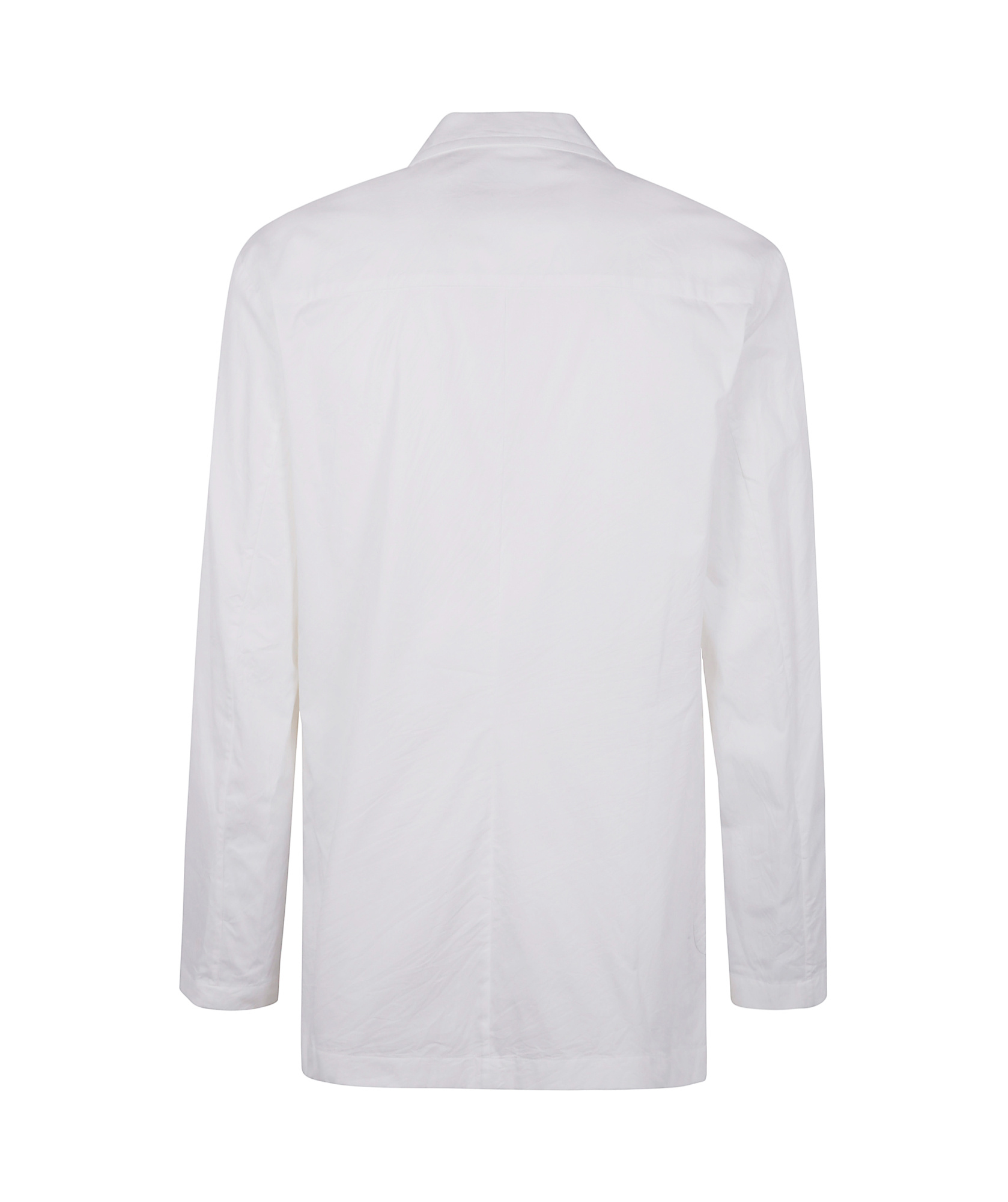 Dries Van Noten Long-sleeved Suit Coat In White