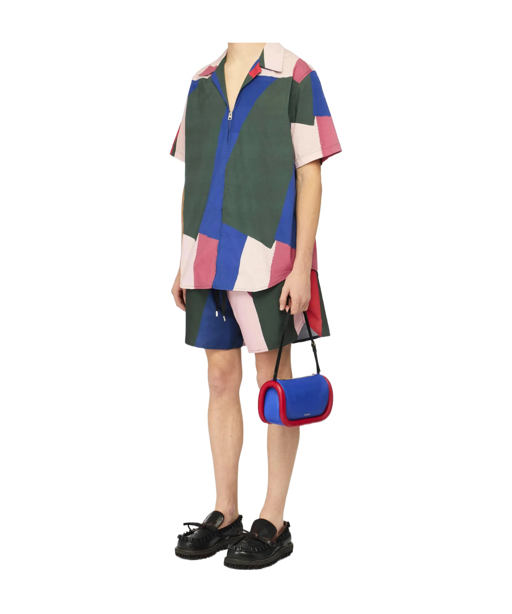 Jw Anderson Zipped Shirt In Black
