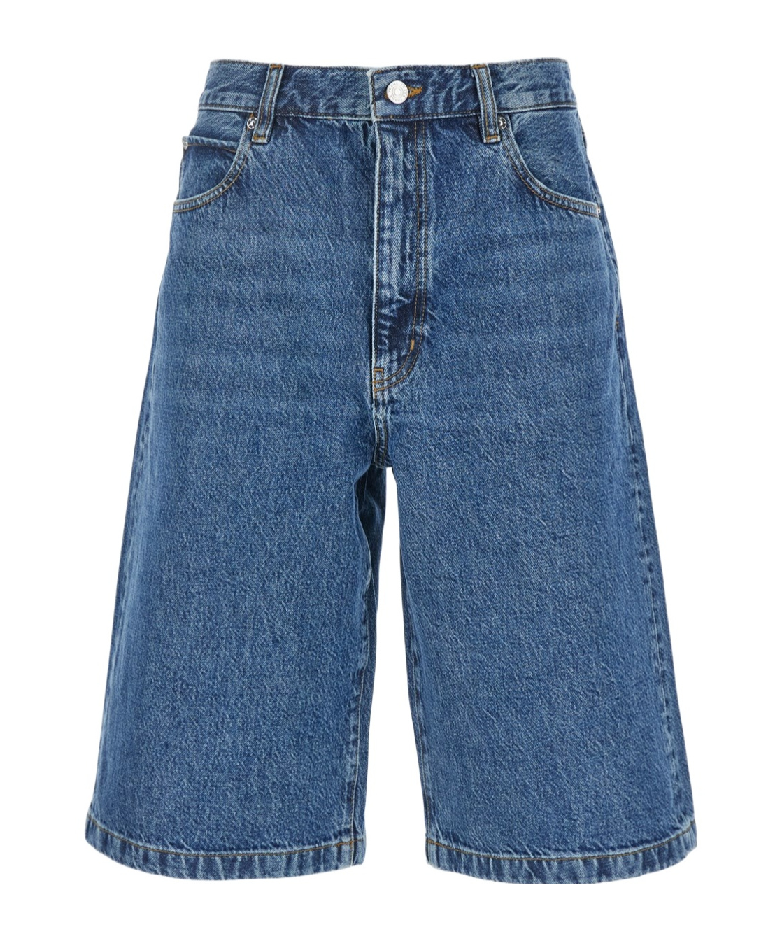 FRAME BELT LOOP DENIM SHORTS
