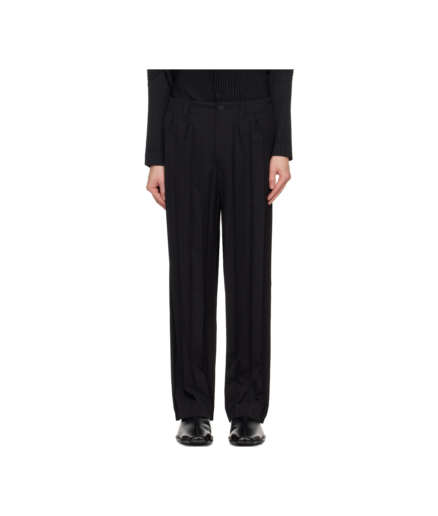 ISSEY MIYAKE EDGE ENSEMBLE TROUSERS