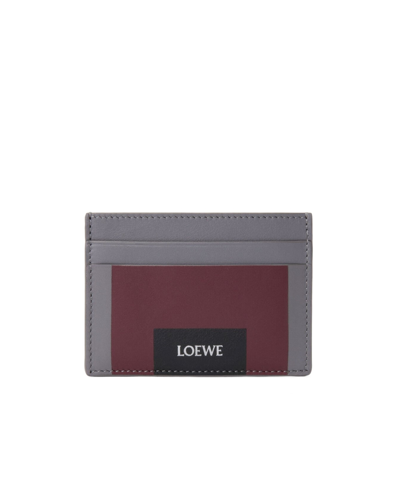 Loewe Plain Cardholder In Nappa Calfskin In Brown