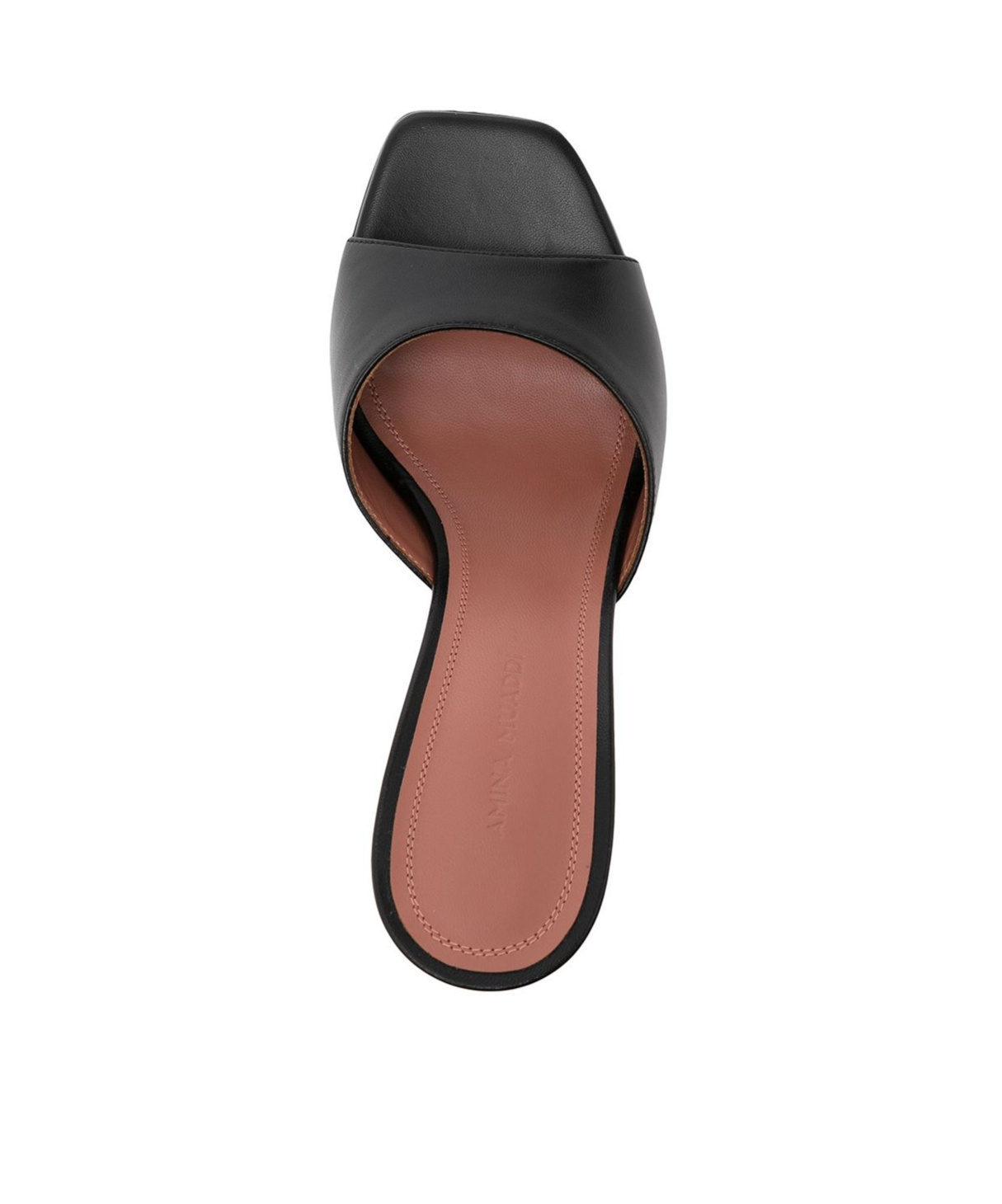 AMINA MUADDI SQUARE OPEN-TOED HIGH-HEEL SANDALS 