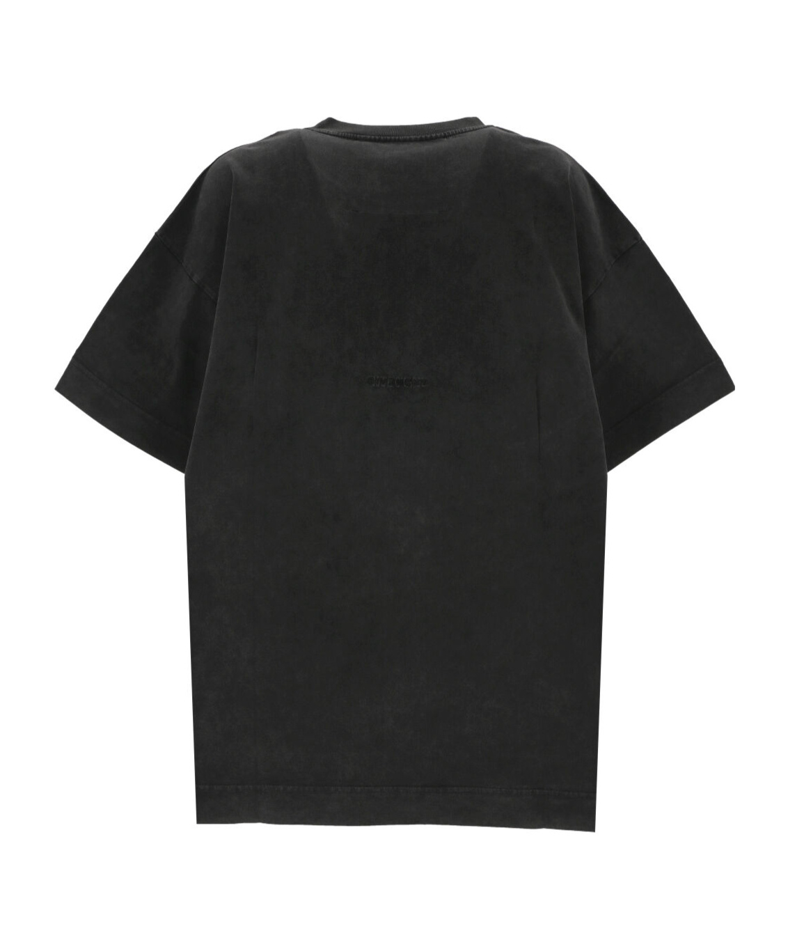 Givenchy Cotton Crew Neck T-shirt With Graphic Print In Black