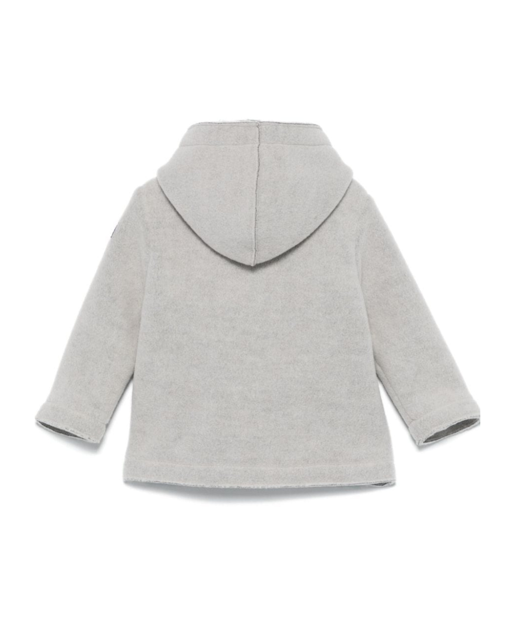 Il Gufo Long-sleeved Coat In Gray