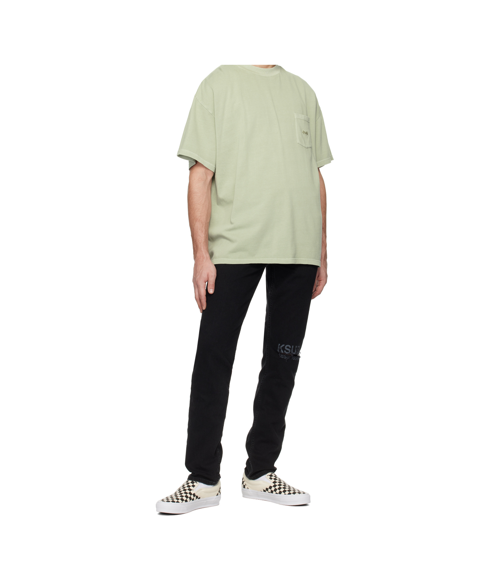 KSUBI CHITCH LAID BLACK EST JEANS
