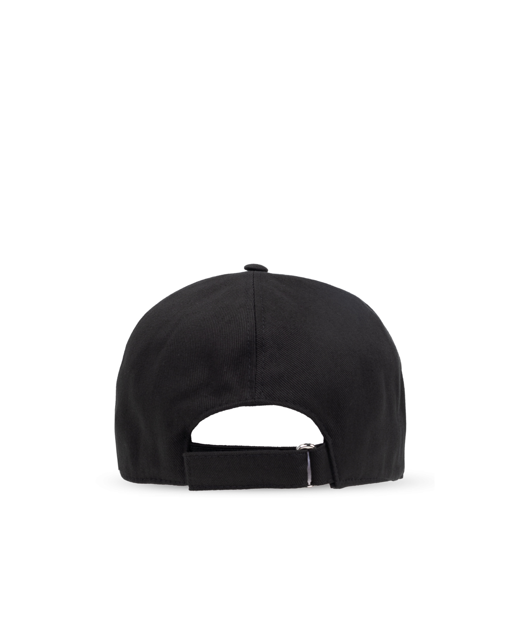 Iceberg Letter Detail Hat In Black