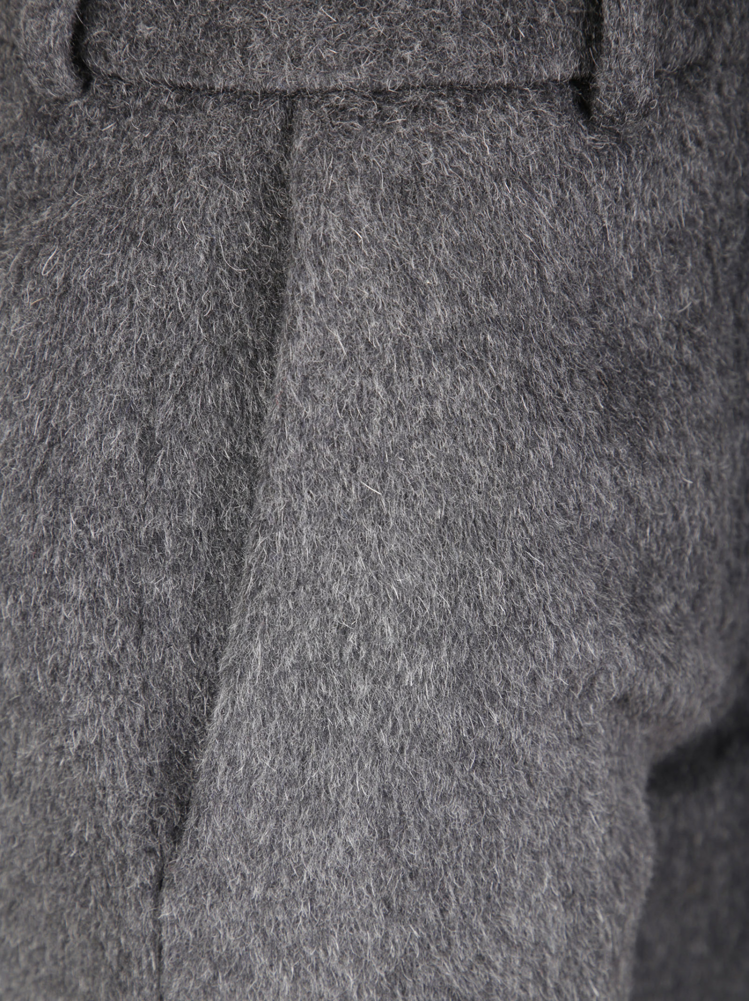 16arlington Wool Blend Trousers With Ironed Crease