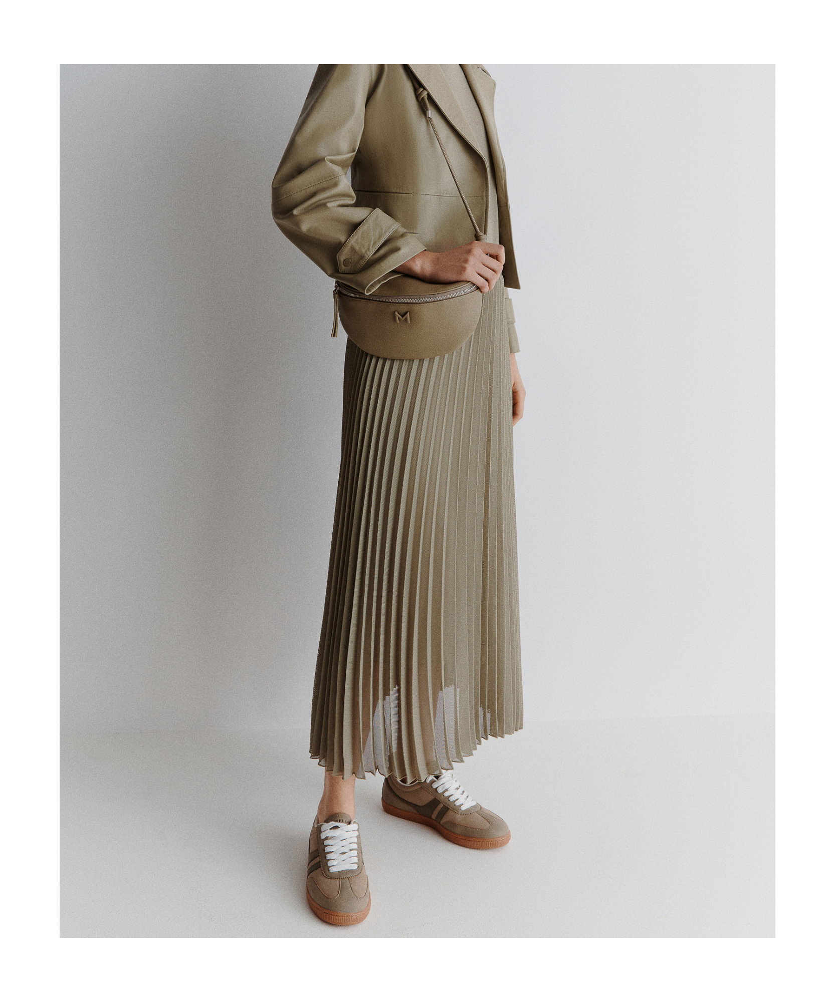 MARELLA ELASTIC WAIST SKIRT