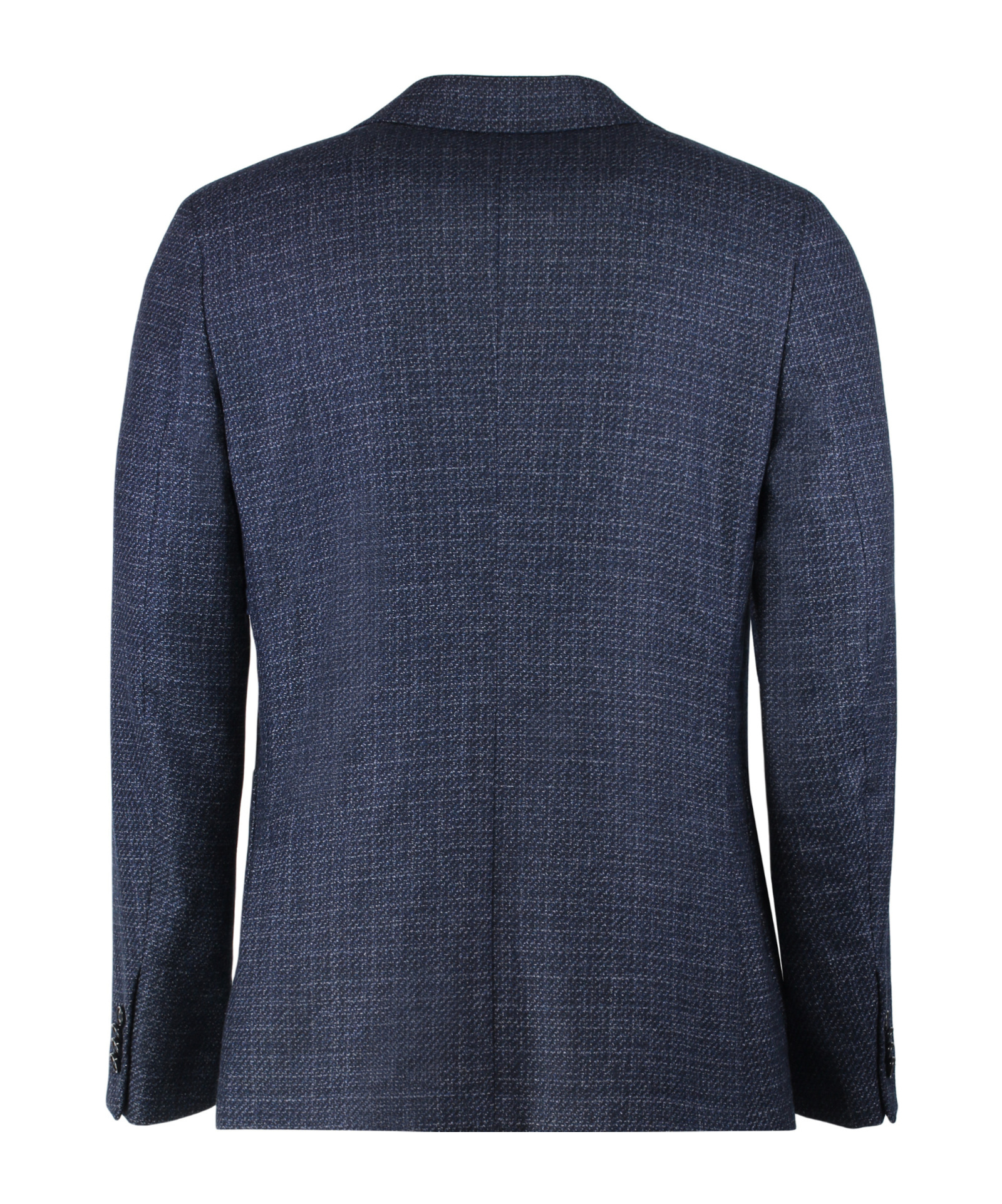 Zegna Two-button Single-breasted Tailored Jacket In Blue