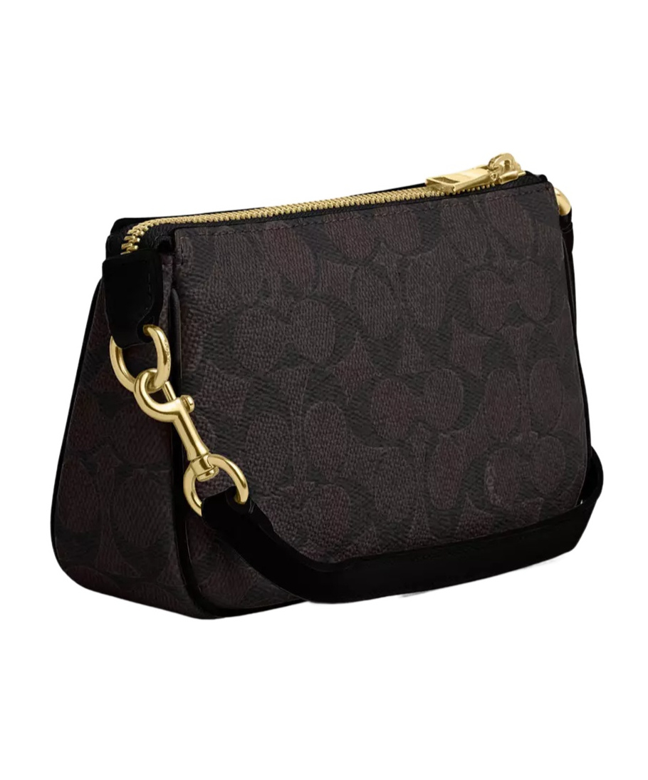 Coach Nolita 19 In Signature Canvas In Black