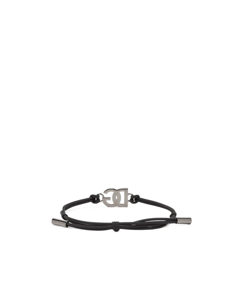 Dolce & Gabbana Dg Logo Cord Bracelet