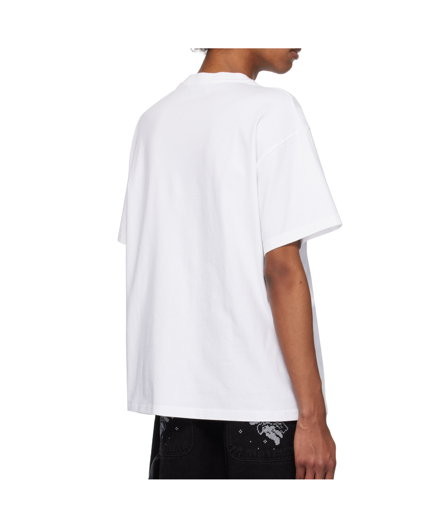 Carne Bollente Ex Files Crewneck T-shirt In White