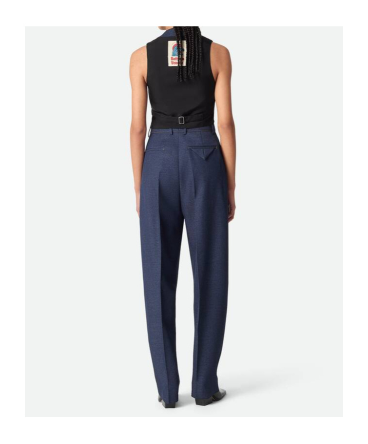 Bottega Veneta Melange Wool Pants