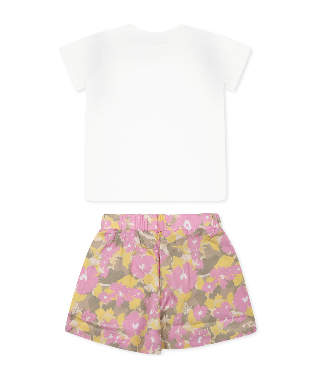 MSGM FLORAL-PRINT SHORTS SET