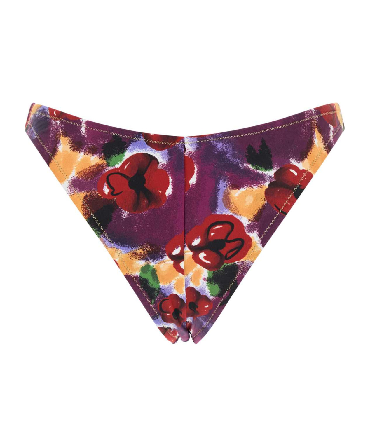 Reina Olga Slip Mare Brigitte In Nylon Stretch Stampato  Donna