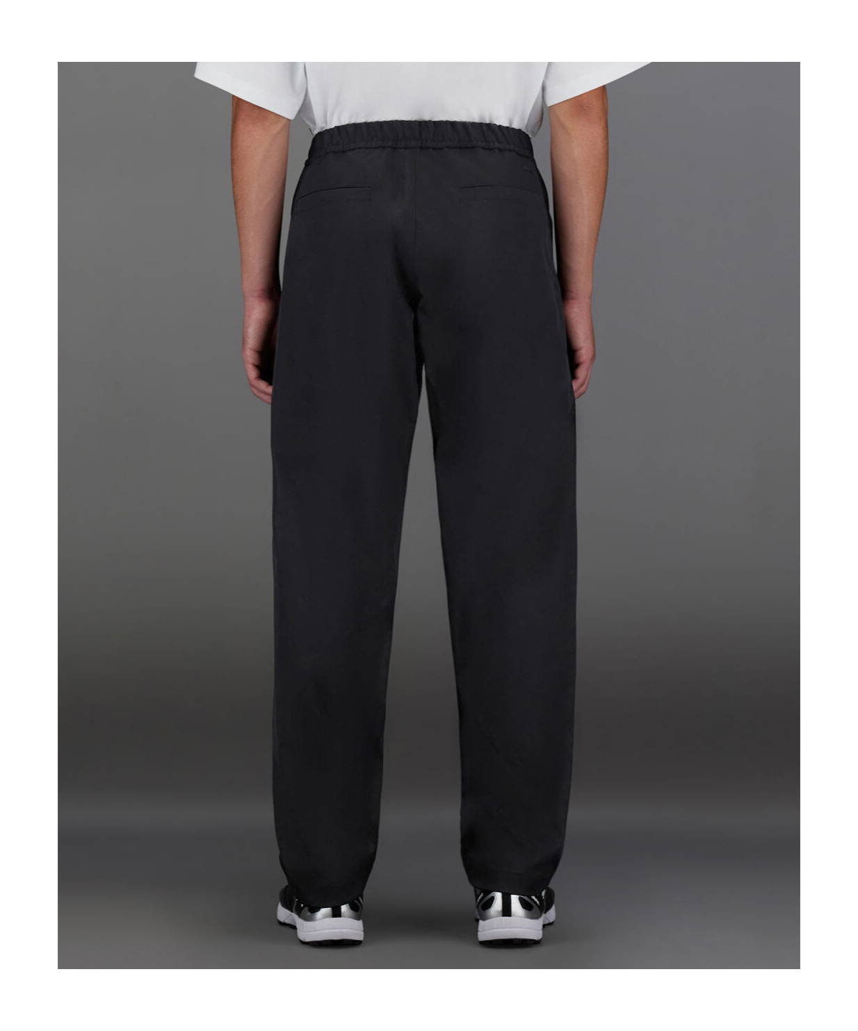 Herno Laminar Trousers In Organic-tech Feel In Black