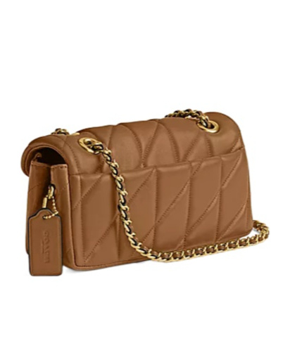 Coach Tabby Shoulder Bag 26 With Pillow Quilting In Brown