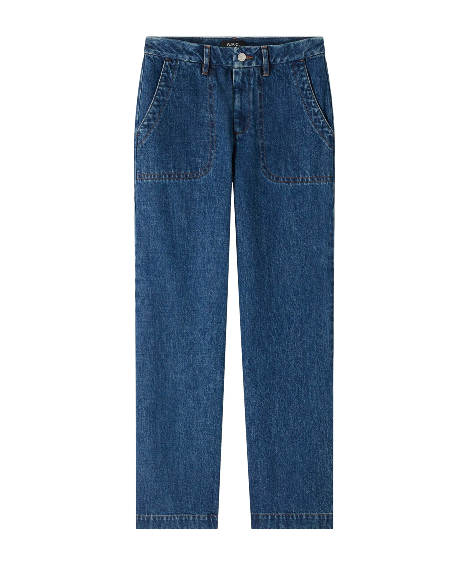 Apc Seaside Jeans In Blue