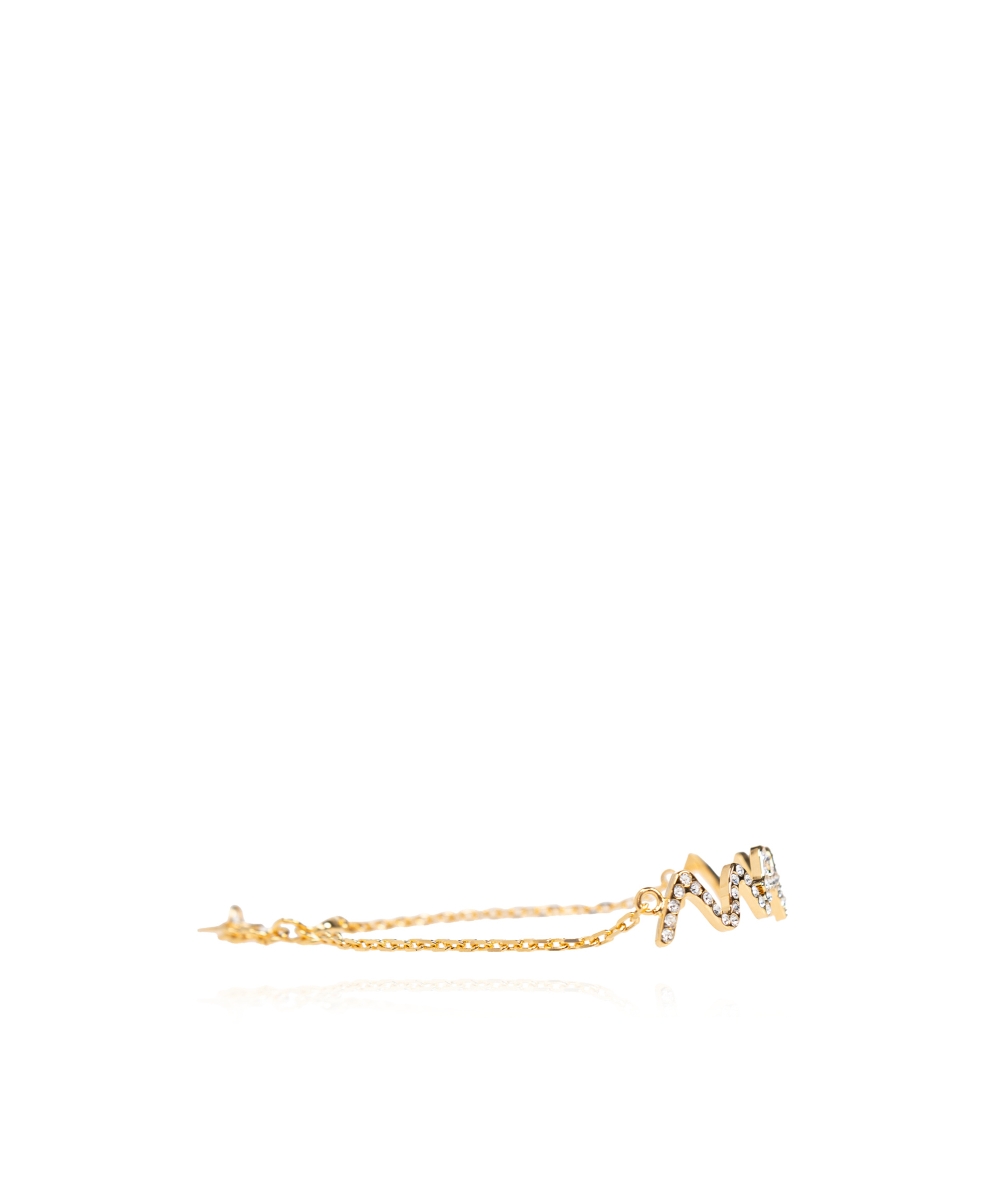 Marni Wave Pattern Bracelet In Yellow