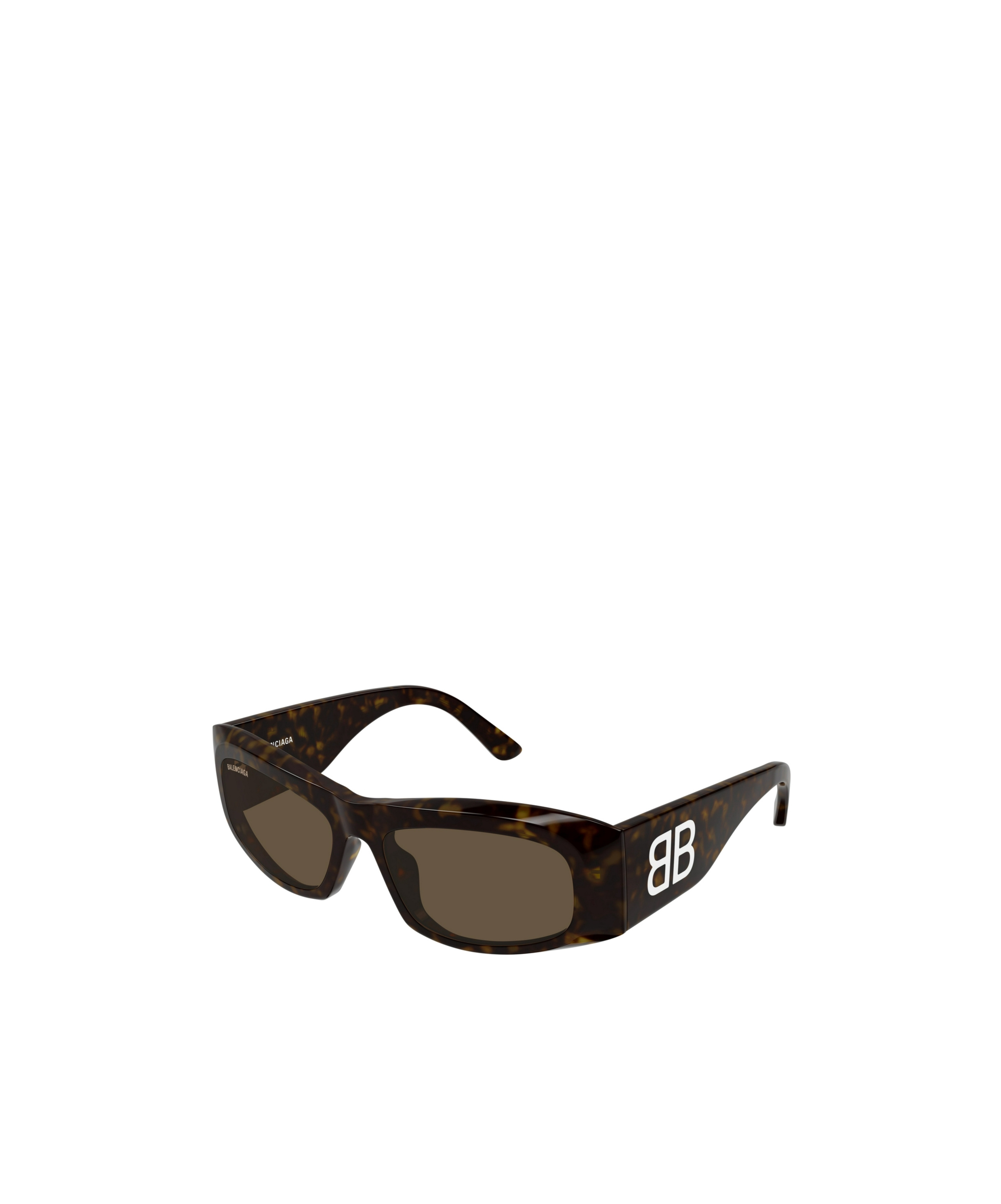 Balenciaga Bb0365s-002 Havana-havana-brown In Black