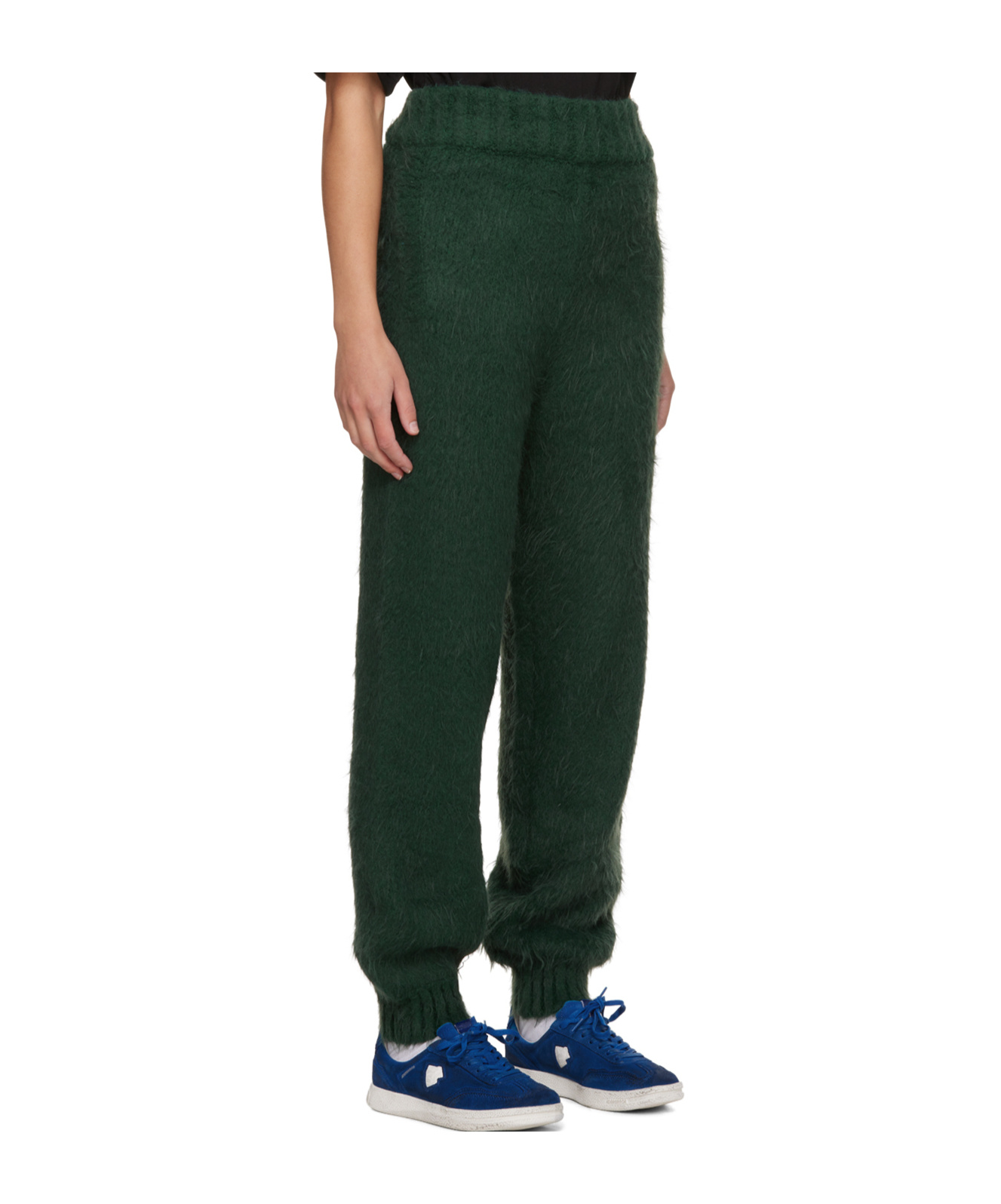 Ader Error Embroidery Logo Casual Pants In Black