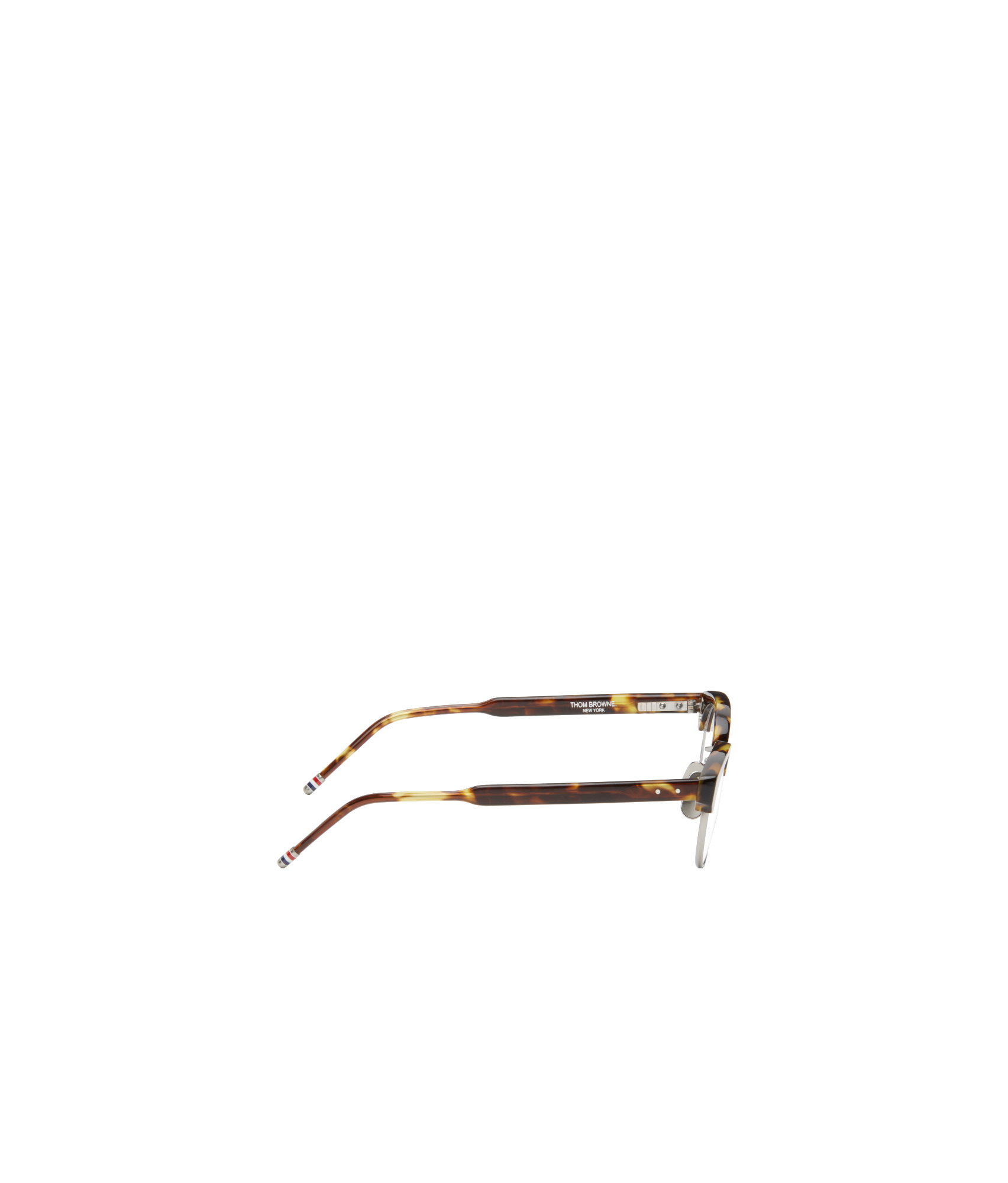 Thom Browne Tortoiseshell-effect Glasses In Black