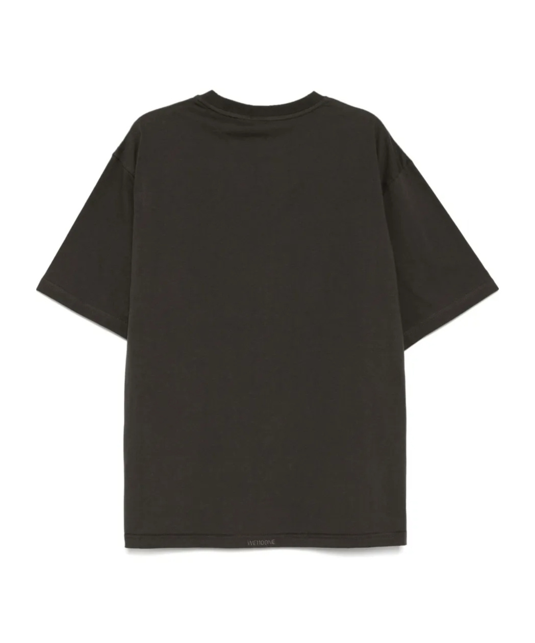 We11 Done Graphic Print T-shirt In Green