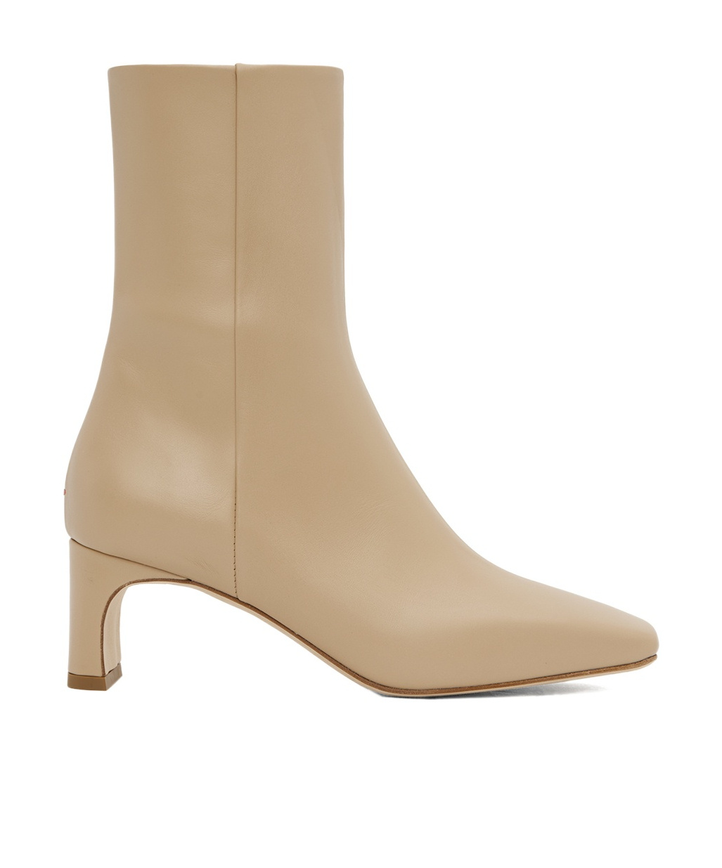 Aeyde Beige Tabitha Ankle Boots In Nude