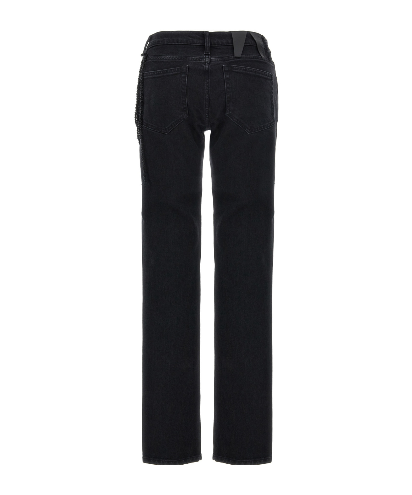 Shop Darkpark Classic Michelle Denim Jeans In Black