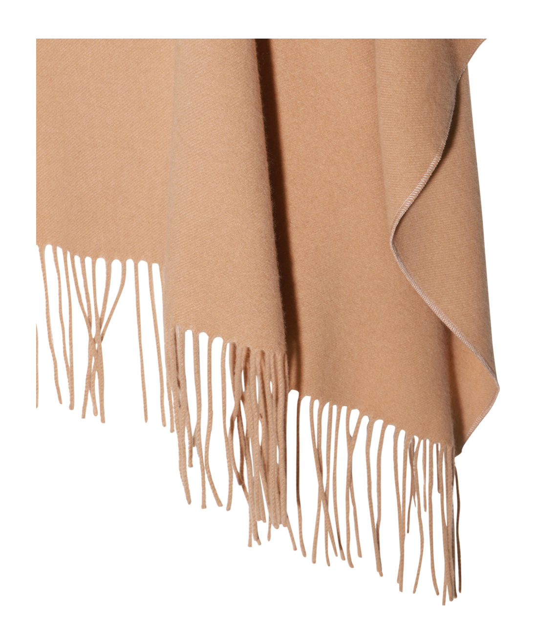 Fabiana Filippi Turtleneck Poncho In Nude
