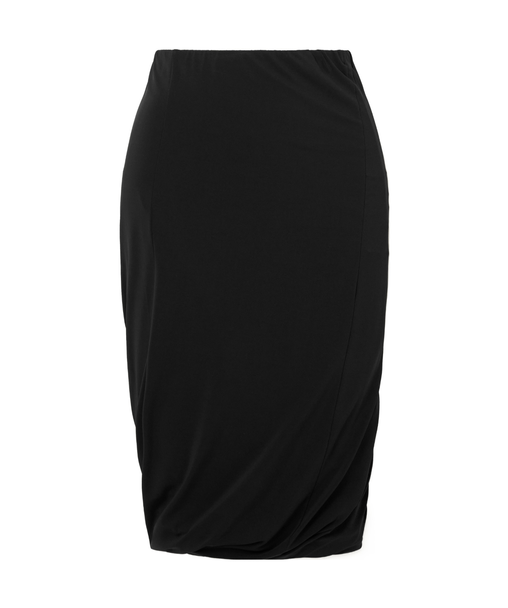 Jil Sander High Waist Skirt In Black