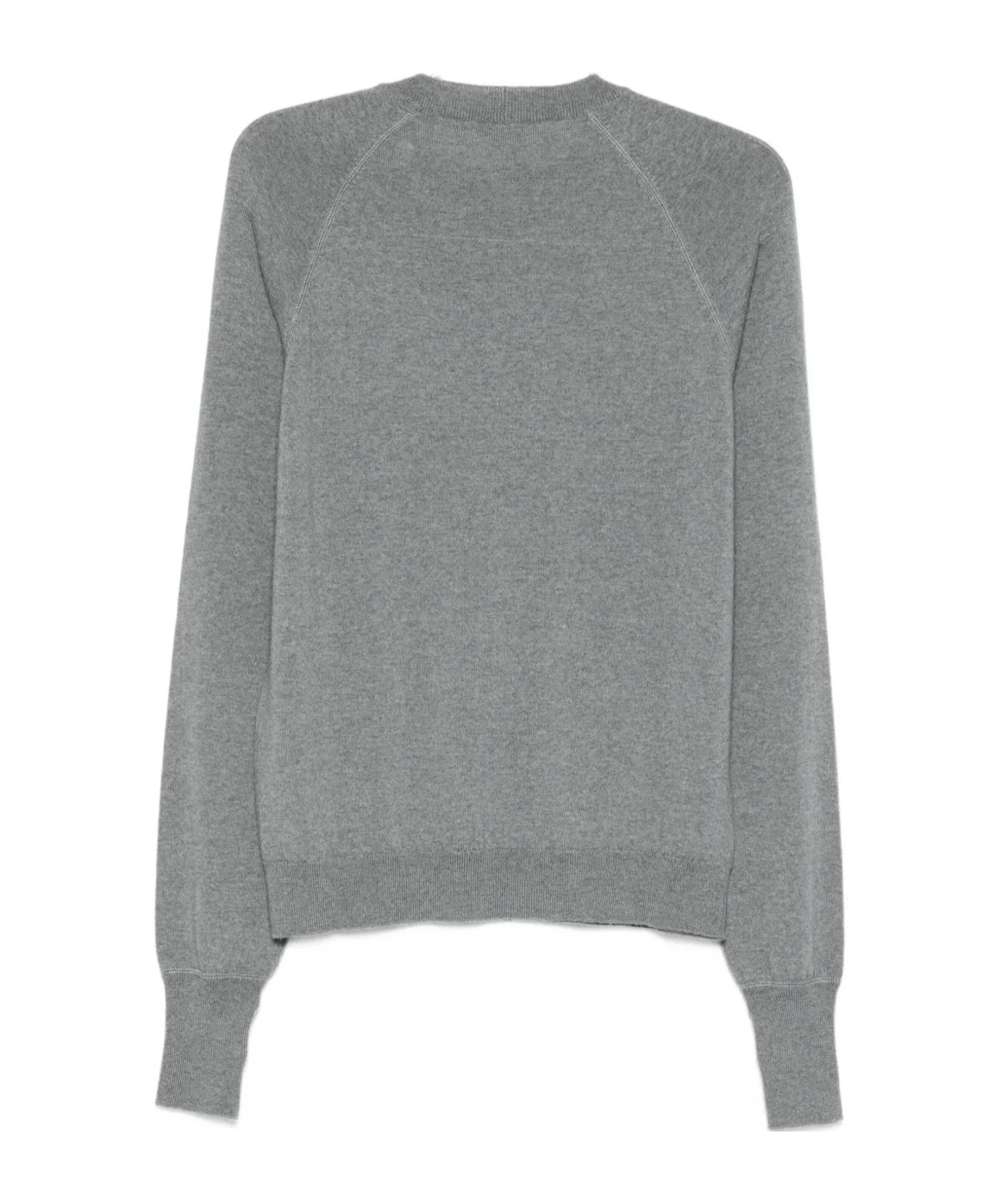 Eleventy Crew Neck Raglan Sleeve Sweater In Gray