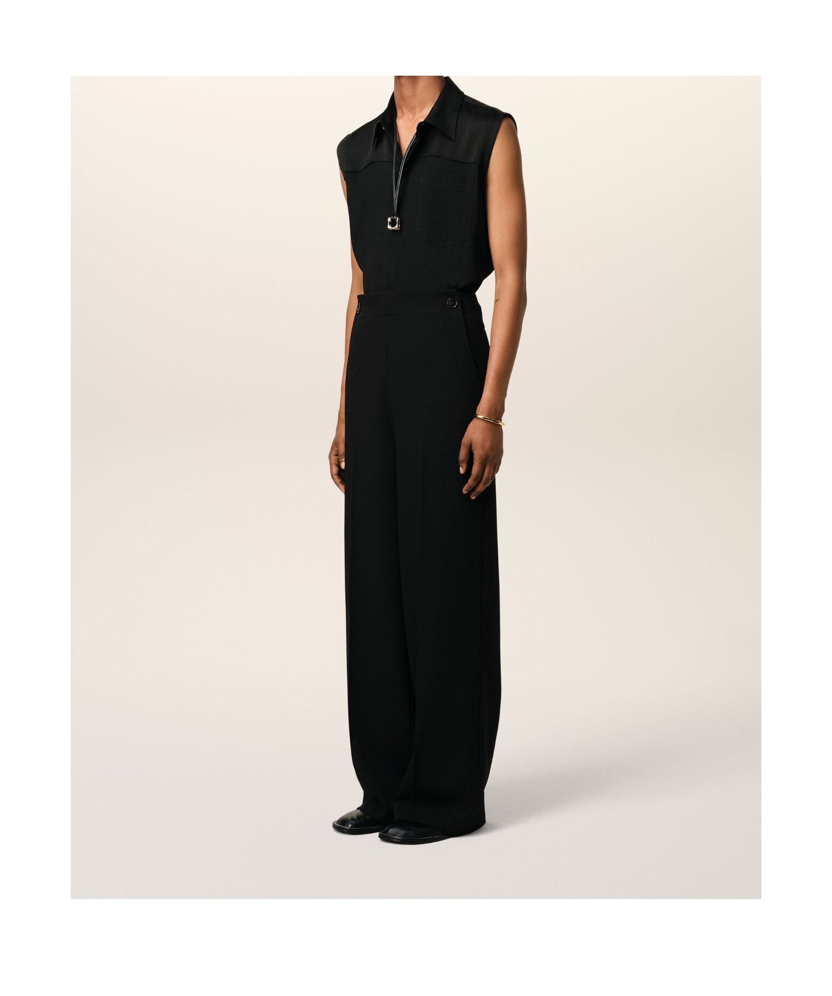 AMI ALEXANDRE MATTIUSSI POCKET CASUAL PANTS 